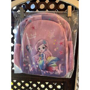 New The Pearl Princess Mermaid Pink Backpack